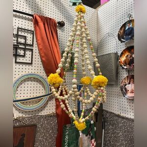 Polish chandelier, boho decor